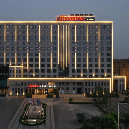 מלון Jiaozhou Hampton By Hilton Qingdao Jiaodong International Airport South מראה חיצוני תמונה