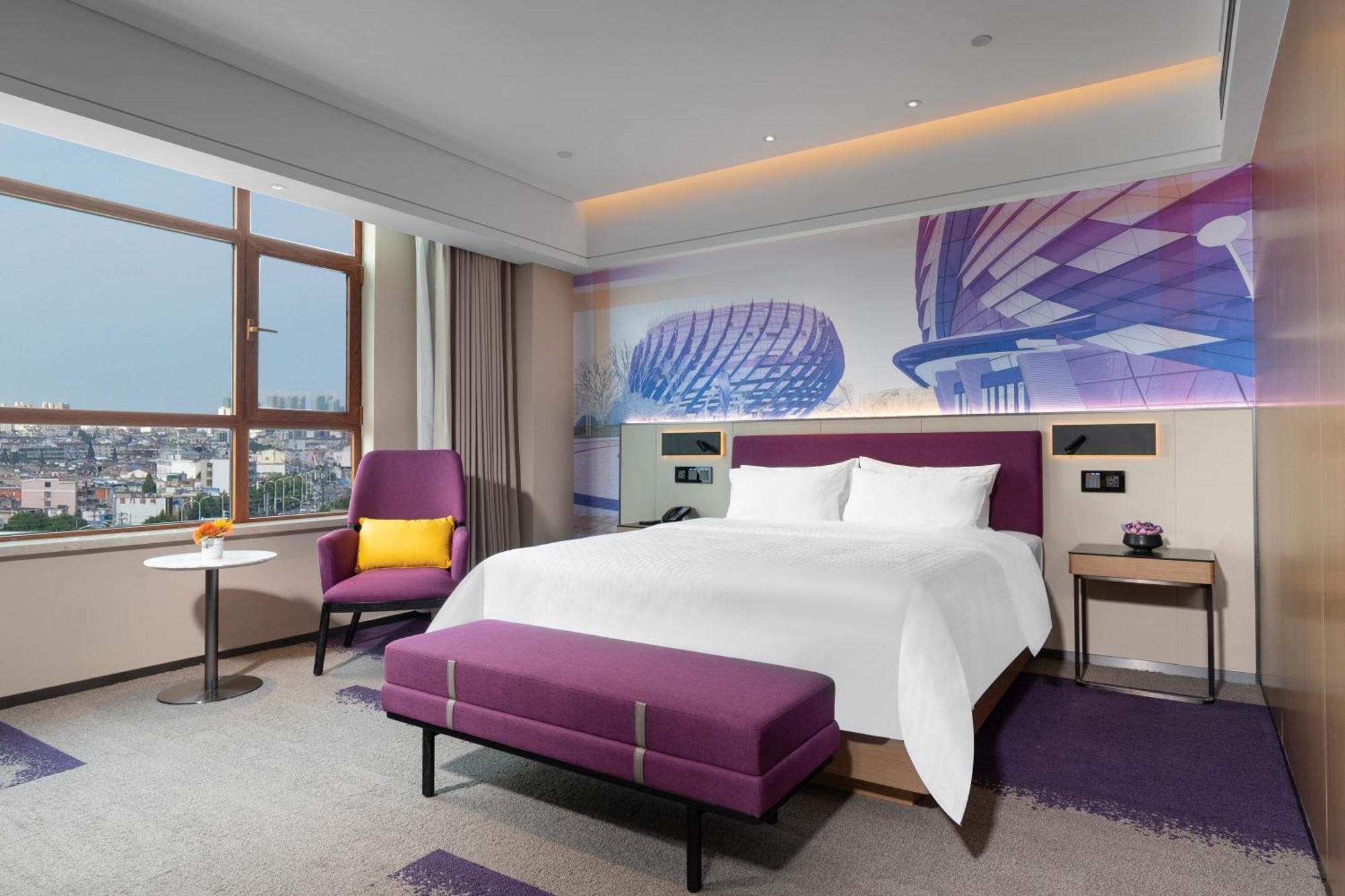 מלון Jiaozhou Hampton By Hilton Qingdao Jiaodong International Airport South מראה חיצוני תמונה