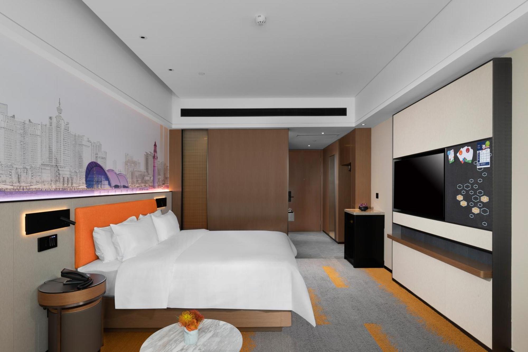 מלון Jiaozhou Hampton By Hilton Qingdao Jiaodong International Airport South מראה חיצוני תמונה